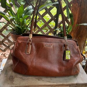 Coach Madison Kimberly Carryall In Leather 25161